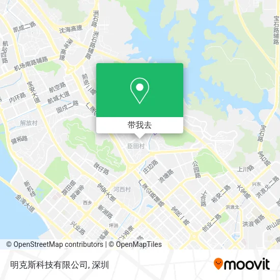 明克斯科技有限公司地图