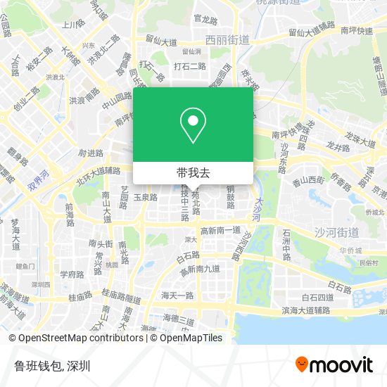 鲁班钱包地图