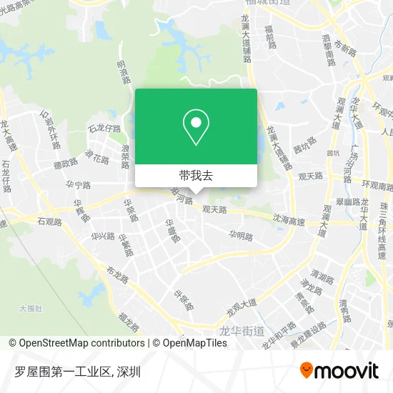 罗屋围第一工业区地图