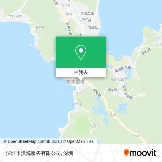 深圳市澳海服务有限公司地图