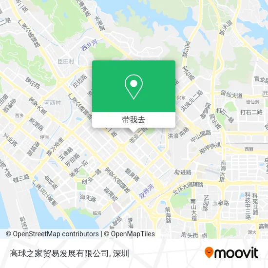 高球之家贸易发展有限公司地图
