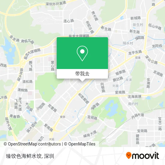 臻饺色海鲜水饺地图
