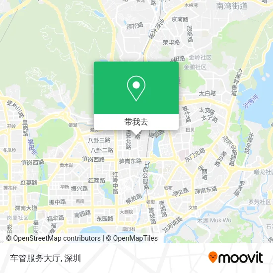 车管服务大厅地图
