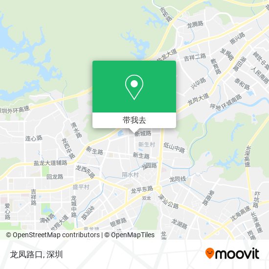 龙凤路口地图