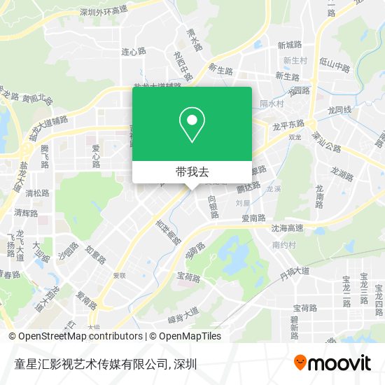 童星汇影视艺术传媒有限公司地图