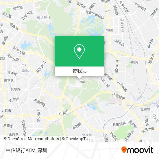 中信银行ATM地图