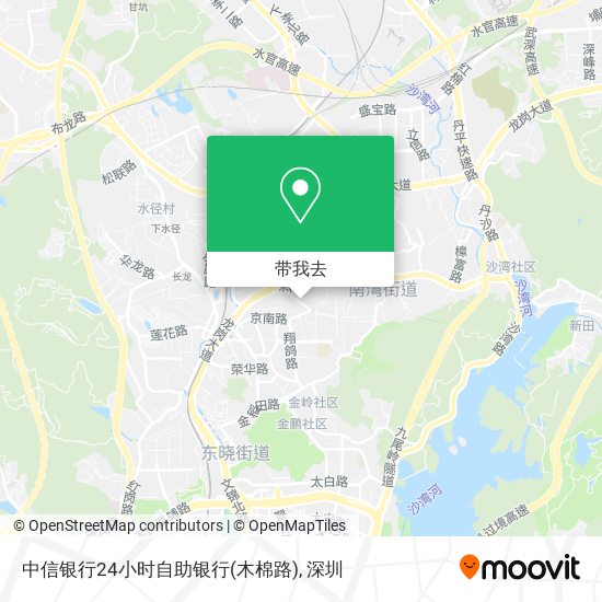 中信银行24小时自助银行(木棉路)地图