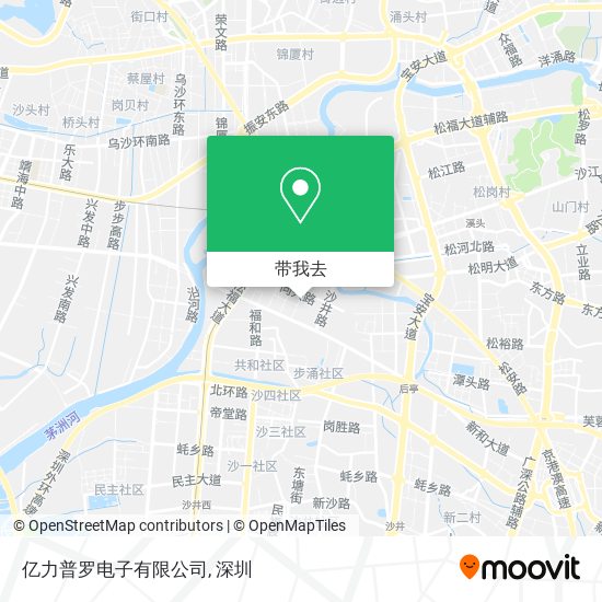 亿力普罗电子有限公司地图