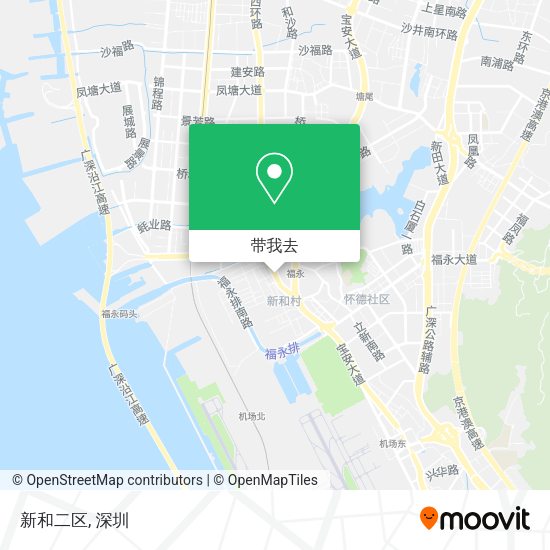 新和二区地图