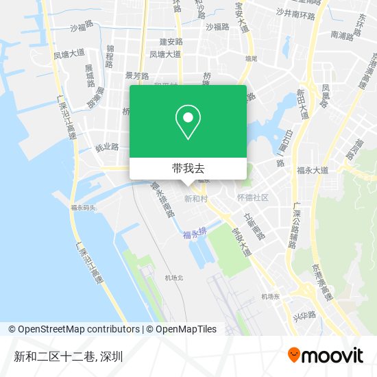 新和二区十二巷地图