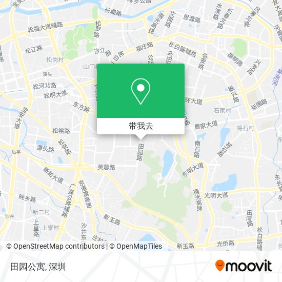 田园公寓地图