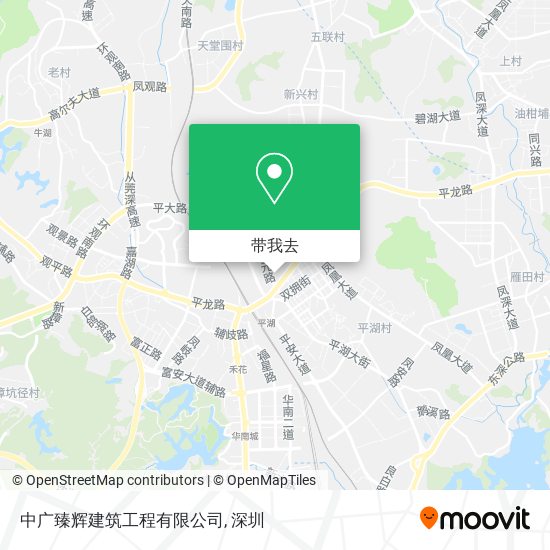 中广臻辉建筑工程有限公司地图