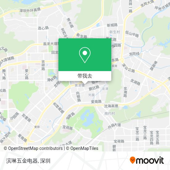 滨琳五金电器地图