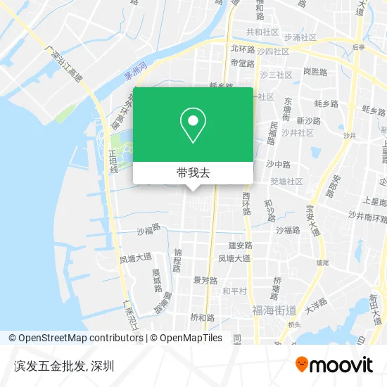 滨发五金批发地图