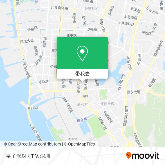 皇子派对K T V地图