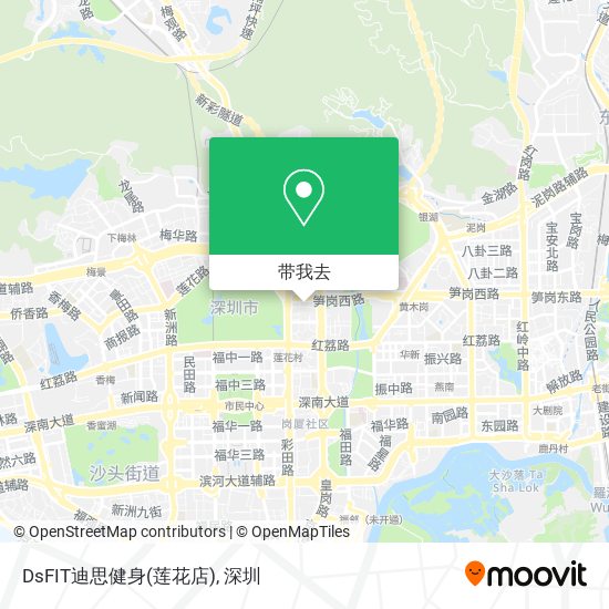 DsFIT迪思健身(莲花店)地图