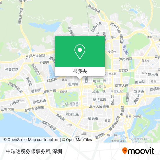 中瑞达税务师事务所地图