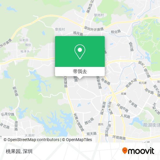 桃果园地图