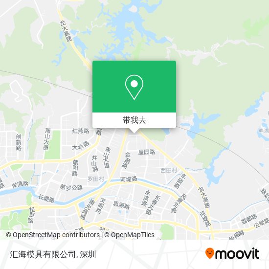 汇海模具有限公司地图