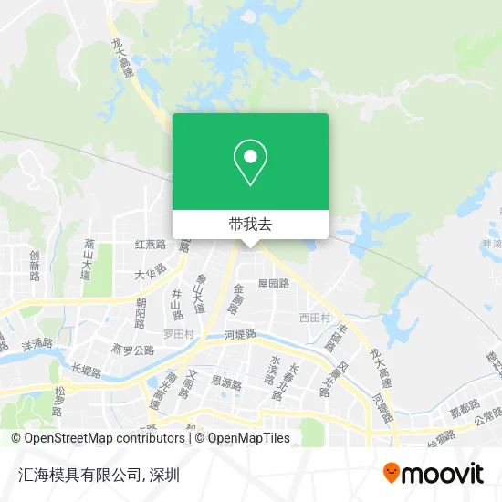 汇海模具有限公司地图