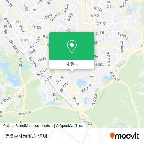完美森林海藻冻地图
