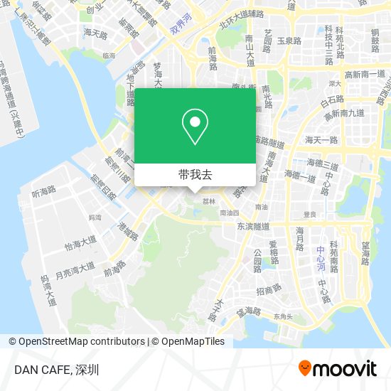 DAN CAFE地图