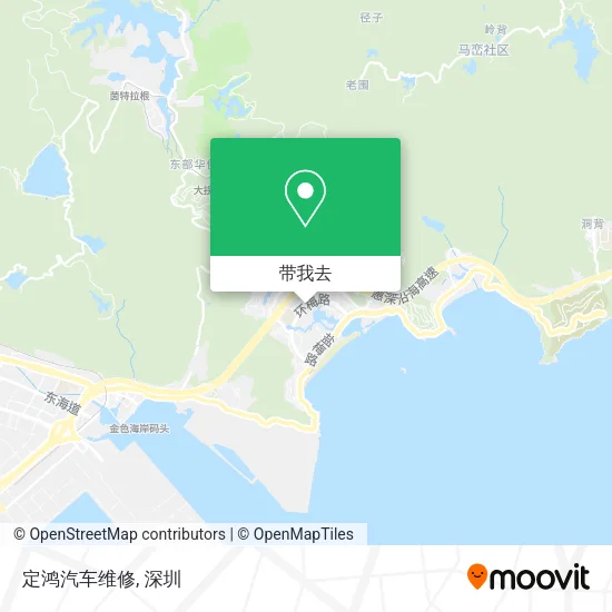 定鸿汽车维修地图