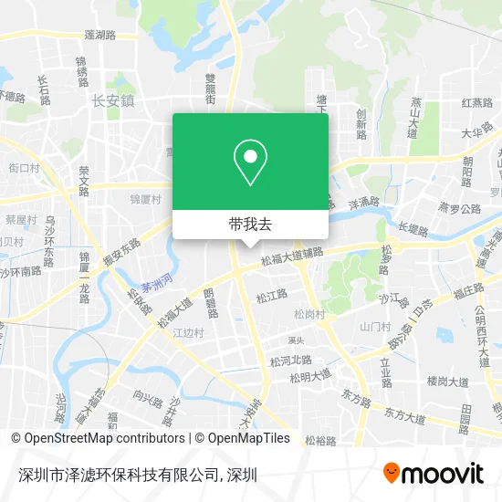 深圳市泽滤环保科技有限公司地图
