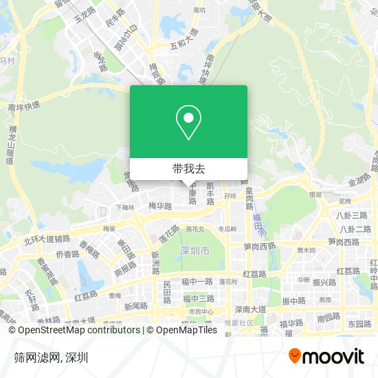 筛网滤网地图