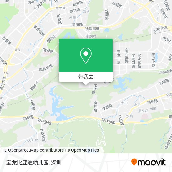 宝龙比亚迪幼儿园地图