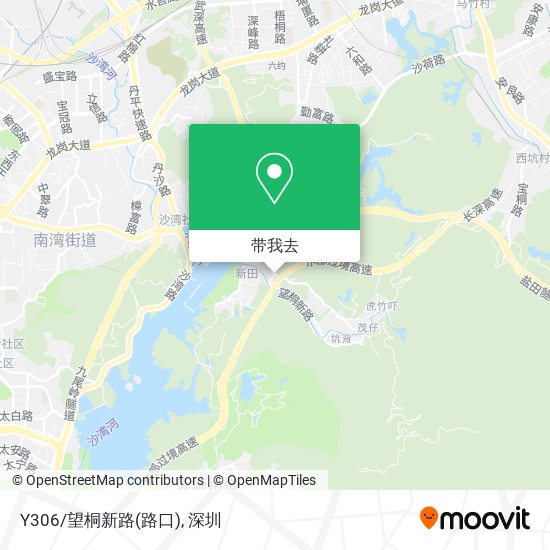 Y306/望桐新路(路口)地图