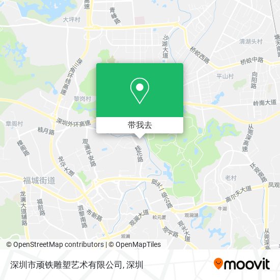 深圳市顽铁雕塑艺术有限公司地图