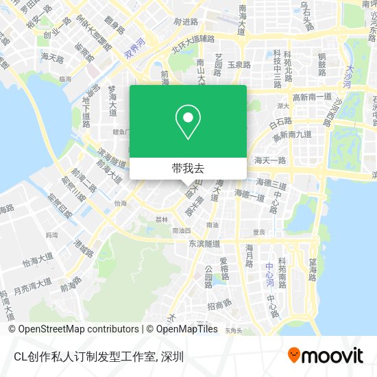 CL创作私人订制发型工作室地图