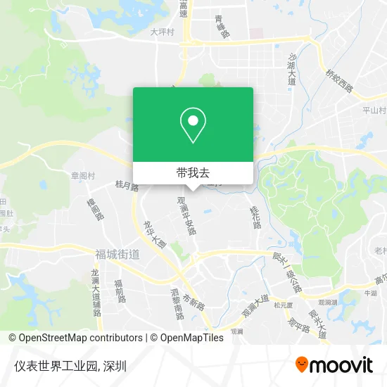仪表世界工业园地图