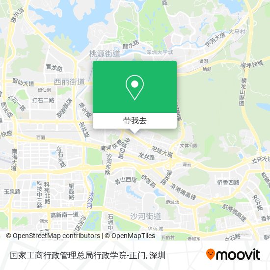 国家工商行政管理总局行政学院-正门地图