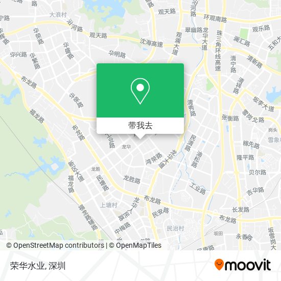 荣华水业地图