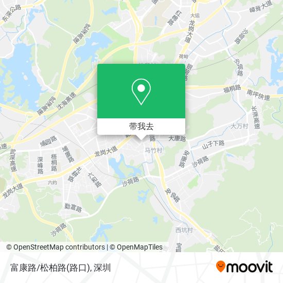 富康路/松柏路(路口)地图