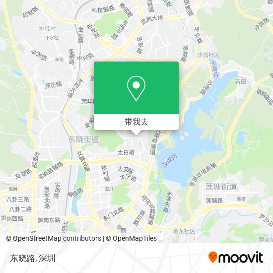 东晓路地图