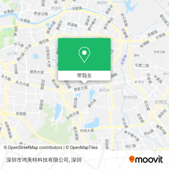 深圳市鸿美特科技有限公司地图