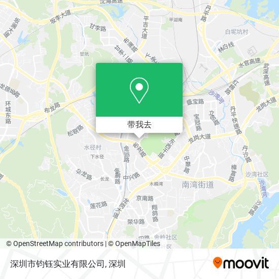 深圳市钧钰实业有限公司地图
