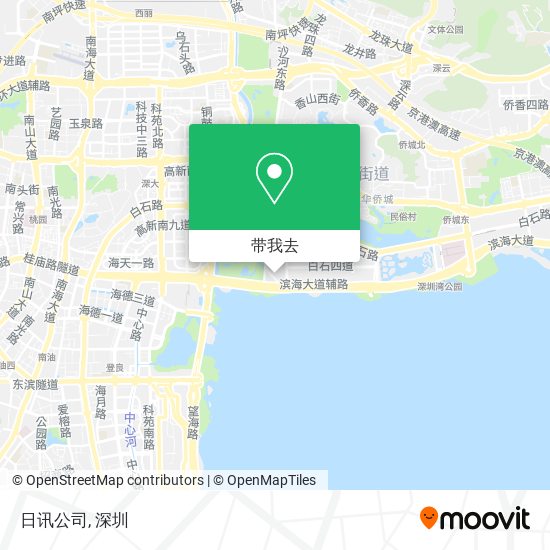 日讯公司地图