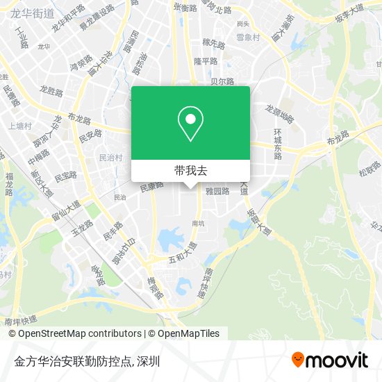 金方华治安联勤防控点地图