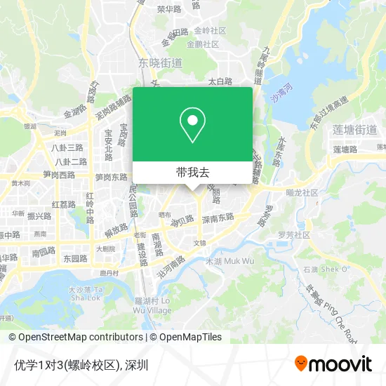 优学1对3(螺岭校区)地图
