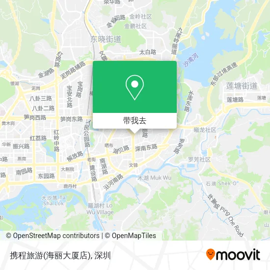 携程旅游(海丽大厦店)地图