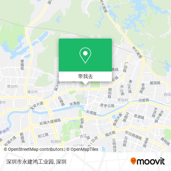 深圳市永建鸿工业园地图