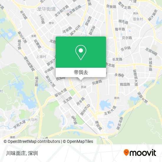 川味面庄地图