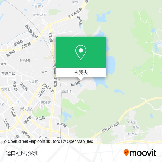 迳口社区地图