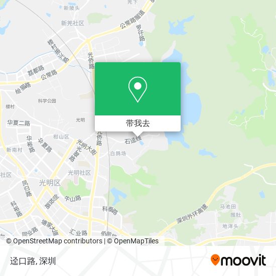 迳口路地图
