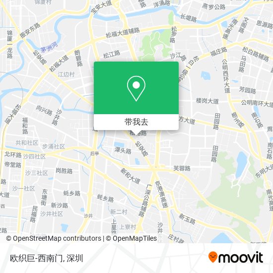 欧织巨-西南门地图