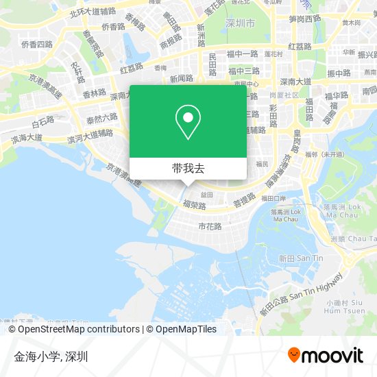 金海小学地图